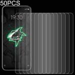 For Xiaomi Black Shark 3 Pro 50 PCS 0.26mm 9H 2.5D Tempered Glass Film