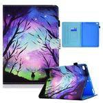 Colored Drawing Horizontal Flip Leather Case with Holder & Card Slots & Sleep / Wake-up Function For iPad Air / Air 2 / iPad 9.7 (2017) / (2018)(Starry Deer)