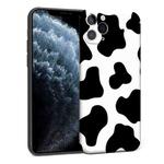 For iPhone 11 Pro Precision Hole Shockproof Protective Case (Milk Cow)