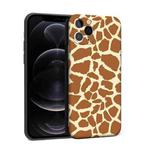 For iPhone 12 Pro Precision Hole Shockproof Protective Case(Zebra)