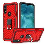 For Motorola Moto E7 / E (2020) Cool Armor PC + TPU Shockproof Case with 360 Degree Rotation Ring Holder(Red)