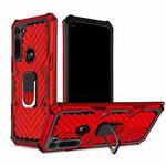 For Motorola Moto G Stylus Cool Armor PC + TPU Shockproof Case with 360 Degree Rotation Ring Holder(Red)