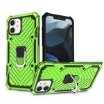Cool Armor PC + TPU Shockproof Case with 360 Degree Rotation Ring Holder For iPhone 12 Mini(Green)