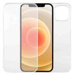 For iPhone 12 / 12 Pro PC+TPU Ultra-Thin Double-Sided All-Inclusive Transparent Case