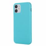 For iPhone 12 mini Solid Color TPU Protective Case (Mint Green)