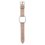 For Fitbit Blaze Cowboy Texture Leather Watch Band(Pink)