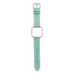 For Fitbit Blaze Fresh Style Leather Watch Band(Green)