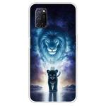 For OPPO A52 / A72 / A92 Colored Drawing Clear TPU Cover Protective Cases(The Lion King)