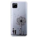 For OPPO Realme C12 Colored Drawing Clear TPU Cover Protective Cases(Dandelion)