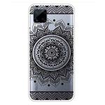 For OPPO Realme C15 Colored Drawing Clear TPU Cover Protective Cases(Mandala)