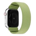 Solid Color Silicone Watch Band For Apple Watch Series 7 41mm / 6 & SE & 5 & 4 40mm / 3 & 2 & 1 38mm(Green)