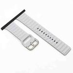 Silicone Watch Band For Apple Watch Ultra 49mm / Series 8&7 45mm / SE 2&6&SE&5&4 44mm / 3&2&1 42mm(White)