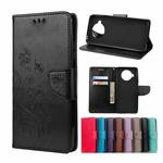 For Xiaomi Mi 10T Lite 5G Butterflies Love Flowers Embossing Horizontal Flip Leather Case with Holder & Card Slots & Wallet(Black)