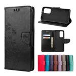 For Xiaomi Mi 10T Pro 5G Butterflies Love Flowers Embossing Horizontal Flip Leather Case with Holder & Card Slots & Wallet(Black)
