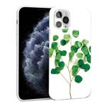 Glossy Plant Pattern TPU Protective Case For iPhone 11 Pro(Grass)
