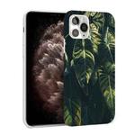 Glossy Plant Pattern TPU Protective Case For iPhone 11 Pro Max(Banana Leaf)