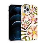 Glossy Flower Pattern TPU Protective Case For iPhone 12 Pro Max(F1)