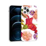 Glossy Flower Pattern TPU Protective Case For iPhone 12 Pro Max(F5)