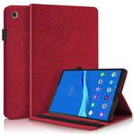 For Lenovo Tab M10 Plus Life Tree Series Horizontal Flip Leather Case with Holder & Card Slots & Pen Slot(Red)