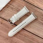 For OPPO Watch 46mm Shell Texture Watch Band(White)