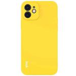 IMAK UC-2 Series Shockproof Full Coverage Soft TPU Case For iPhone 12 mini(Yellow)