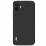 For iPhone 12 IMAK UC-2 Series Shockproof Full Coverage Soft TPU Case(Black)