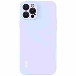 For iPhone 12 Pro Max IMAK UC-2 Series Shockproof Full Coverage Soft TPU Case(Purple)