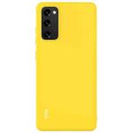 For Samsung Galaxy S20 FE IMAK UC-2 Series Shockproof Full Coverage Soft TPU Case(Yellow)