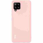 For Samsung Galaxy A42 5G IMAK UC-2 Series Shockproof Full Coverage Soft TPU Case(Pink)