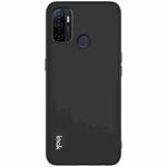For OPPO A53 2020 IMAK UC-2 Series Shockproof Full Coverage Soft TPU Case(Black)