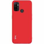 For OPPO A53 2020 IMAK UC-2 Series Shockproof Full Coverage Soft TPU Case(Red)