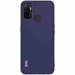 For OPPO A53 2020 IMAK UC-2 Series Shockproof Full Coverage Soft TPU Case(Blue)