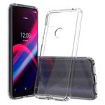 For T-mobile Revvl 4+ Scratchproof TPU + Acrylic Protective Case(Transparent)