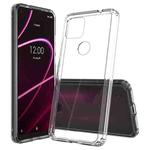 For T-mobile Revvl 5G Scratchproof TPU + Acrylic Protective Case(Transparent)