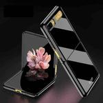For Samsung Galaxy Z Flip GKK Folding UV Grilled Porcelain Protective Case(Black)