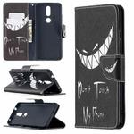 For Nokia 2.4 Colored Drawing Pattern Horizontal Flip Leather Case with Holder & Card Slots & Wallet(Smirk)