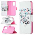 For Xiaomi Mi 10T / 10 Pro 5G Colored Drawing Pattern Horizontal Flip Leather Case with Holder & Card Slots & Wallet(Little Tree)