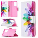 For Xiaomi Mi 10T / 10 Pro 5G Colored Drawing Pattern Horizontal Flip Leather Case with Holder & Card Slots & Wallet(Sun Flower)