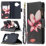 For Xiaomi Mi 10T Lite 5G Colored Drawing Pattern Zipper Horizontal Flip Leather Case with Holder & Card Slots & Wallet(Lotus)