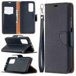 For Xiaomi Mi 10T 5G Litchi Texture Pure Color Horizontal Flip Leather Case with Holder & Card Slots & Wallet & Lanyard(Black)