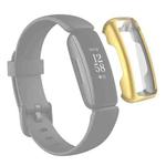 For Fitbit Inspire 2 TPU Electroplating Protective Case Cover(Gold)