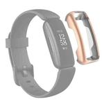 For Fitbit Inspire 2 TPU Electroplating Protective Case Cover(Rose Gold)