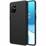 For OnePlus 8T NILLKIN Frosted Concave-convex Texture PC Protective Case(Black)