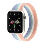 Rainbow Silicone Watch Band For Apple Watch Series 7 41mm / 6 & SE & 5 & 4 40mm / 3 & 2 & 1 38mm, Length: M 135mm(13)