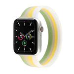 Rainbow Silicone Watch Band For Apple Watch Series 7 41mm / 6 & SE & 5 & 4 40mm / 3 & 2 & 1 38mm, Length: M 135mm(14)