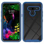 For LG G8 ThinQ Starry Sky Solid Color Series Shockproof PC + TPU Protective Case(Royal Blue)