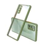 For Samsung Galaxy  Note20 Tire Side Texture Contrast Button Shockproof PC + TPU Phone Protective Case(Green)