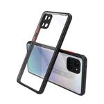 For Samsung Galaxy Note10 Lite Tire Side Texture Contrast Button Shockproof PC + TPU Phone Protective Case(Black)