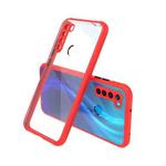 For Xiaomi Redmi Note 8 Tire Side Texture Contrast Button Shockproof PC + TPU Phone Protective Case(Red)