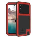 For Samsung Galaxy Note 20 LOVE MEI Metal Shockproof Waterproof Dustproof Protective Case without Glass(Red)